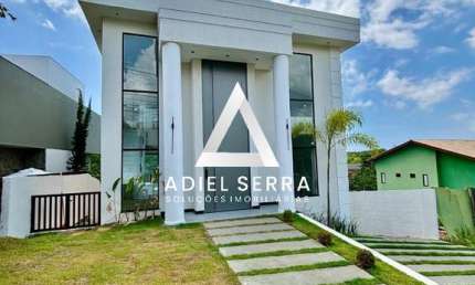 Alphaville Litoral Norte 2 - 386m² total - 4 quartos sendo 3 suítes - 1 escritório - Área Gourmet - Piscina - 5 banheiros -3 vagas