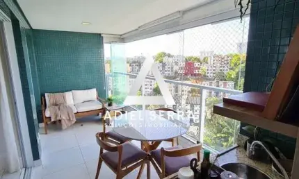 Greenville - Atmos - 116m² - Andar baixo - 3 quartos sendo uma suíte - Home Office - Varanda - Churrasqueira - Armários planejados - 2 vagas