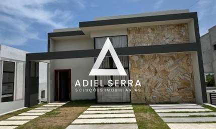 Guarajuba - 600m² total - PORTEIRA FECHADA - 4 suítes - Climatização - Energia solar - Área Gourmet - 3 vagas