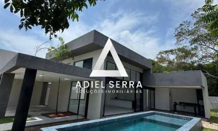 Guarajuba - 600m² total - 4 suítes - Lavabo - Área de serviço - Piscina privativa - 6 vagas