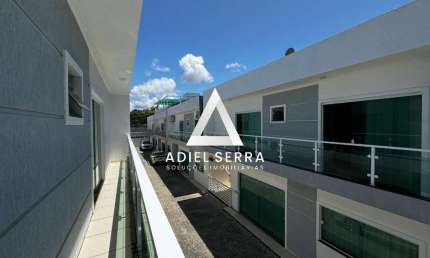 Lauro de Freitas - Duplex - 98m² - 3 suítes - Varandas - Lavabo - Climatizado - Depósito - Área de serviço - 3 vagas