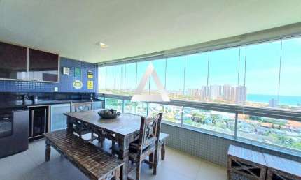 Patamares - Colina A - 165m² - Nascente total - Vista mar - Andar alto - 4 quartos sendo 3 suítes - Dependência completa - 2 varandas - 3 vagas