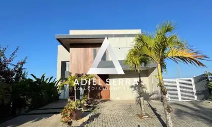 Alphaville 2 - Nova - Recém construída - 734m² total - 4 suítes - Closets - Escritório - 1 suíte extra - Porcelanato - 6 vagas
