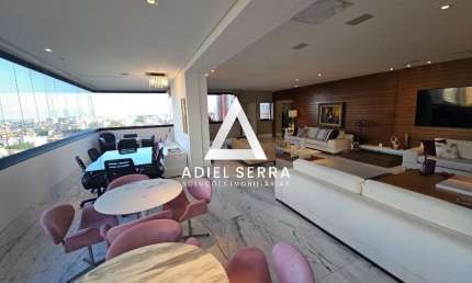 Horto Florestal - 330m² - Andar médio - Nascente - Vista mar - Ventilado - 4 quartos sendo 3 suítes - Closet - Varanda - Armários planejados - 4 vagas