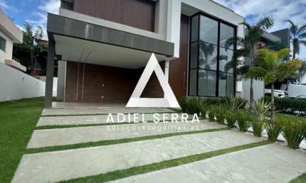 Alphaville Litoral Norte 1 - 480m² total - Conceito aberto - 4 suítes - Closet - 2 pavimentos - Despensa - Lavabo - Espaço Gourmet - Piscina - 4 vagas