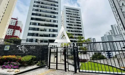 Cidade Jardim - 78m² - Andar alto - 2 quartos sendo 1 suíte - 2 banheiros - Fechadura eletrônica - 1 vaga - Condomínio c/ infraestrutura