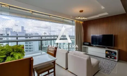 Le Parc - 195m² - Andar alto - Vista livre - Ventilado - 4 suítes - 2 varandas - Lavabo - Cozinha - Dependência - 4 vagas - Depósito