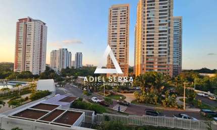 Greenville - 130m² - Ventilado - Nascente - Andar intermediário - 3 quartos sendo 1 suíte - Varanda gourmet - Armários - Ar condicionado - 2 vagas