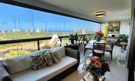 Greenville - Lumno - 225m² - Vista mar - Andar intermediário - 4 suítes - Home Office - Lavabo - 3 vagas - Depósito