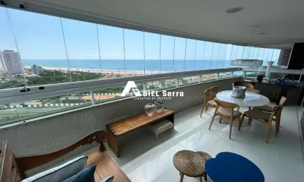 Patamares - Colina A - Nascente - Andar alto - Vista mar - 4 suítes - Lavabo - Varanda - Armários - 3 vagas