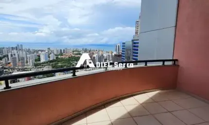 Caminho das Árvores - 102m² - Quarto e sala - Nascente - Vista panorâmica - Andar altíssimo - Varanda - Armários - Lavabo - 2 vagas