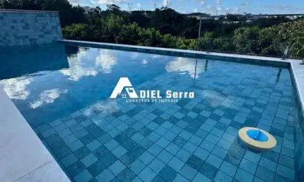 Alphaville 2 Salvador - 30m² total - 5 suítes - Master c/ closet - Escritório - Reformado - Área Gourmet - Piscina - Vista permanente - 4 vagas