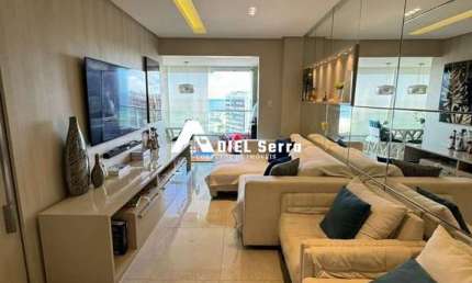 Pituaçu - 75m² - Andar alto - Norte/Sul - Decorado - 2 quartos - 1 suíte - Varanda gourmet - Armários - 2 vagas