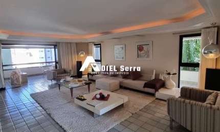 Ondina - 325m² - Nascente - Vista mar - Andar alto - 4 suítes - 1 master - 2 varandas - Dependência completa - 4 vagas