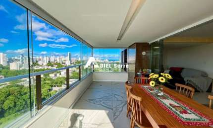 Federação - 153m² - Nascente - Vista livre - Andar alto - Ventilação cruzada - 3 suítes - Master c/ closet - Lavabo - Dependência - 3 vagas