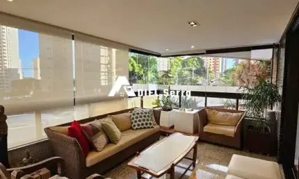 Horto Florestal - 281m² - 4 suítes - Varandão - Lavabo - Armários - Despensa - Dependência completa - 4 vagas - Depósito