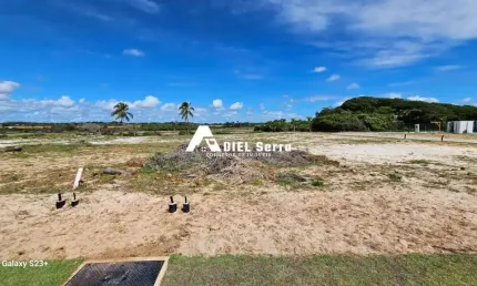 Alphaville guarajuba - lote - 761m² -  nascente - 2° faixa mar - fundo pra lagoa