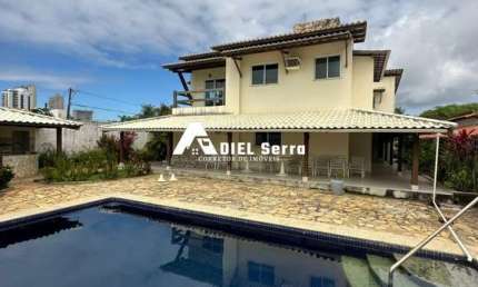 Jaguaribe - Casa duplex - 5 suítes sendo 3 c/ closet - Varanda - Despensa - Home Office - Piscina e Área gourmet privativos - Reformada - 3 vagas