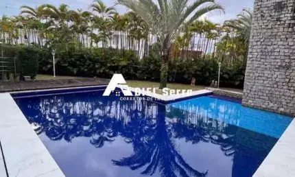 Alphaville 2 salvador - 5 suítes c/ closet (2 c/ hidro) - varanda gourmet - piscina aquecida - apartamento p/ empregados - armários - 5 vagas
