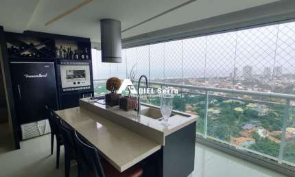 Art Residence - 3 suítes com sala ampliada - 155m² - Varanda gourmet - Vista mar - PORTEIRA FECHADA - 04 vagas soltas