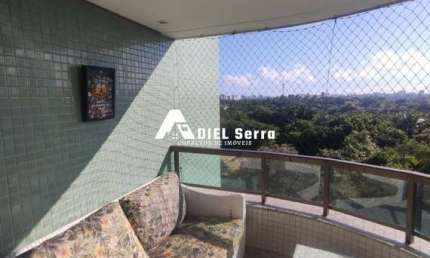 Colina A - Patamares - 2/4 com suíte e Varanda - 90m² - Vista bosque - Reformado - 02 vagas - Lazer completo