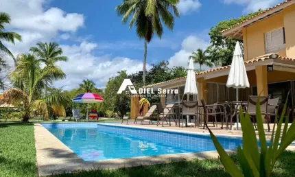 Quintas de Sauipe - 4 suítes - 350m² área construída - Piscina e Área gourmet - PORTEIRA FECHADA