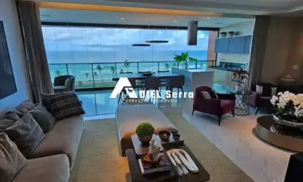 Jaguaribe - 242m² - 4 suítes sendo 1 master - adega - varandas - varanda gourmet - 4 vagas - depósito