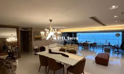 Jaguaribe - 187m² - Nascente - Vista mar - 3 suítes - Suíte master - Lavabo - Armários planejados - Climatizado - Varanda gourmet - Despensa - 3 vagas