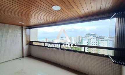 Pituba | 3/4 sendo 2 suítes | 137m² | Vista mar | 3 vagas | Andar alto | Dependência completa | Total infraestrutura de lazer