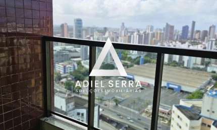 Brotas | 3/4 com suíte | 70m² | Vista mar | Nascente | Andar Alto | Semi mobiliado | Infraestrutura completa