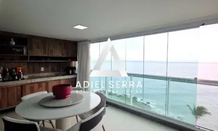Barra | 2/4 sendo 1 suíte | 96m² | varanda gourmet | vista mar | 2 vagas | total infraestrutura de lazer