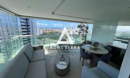 Locação ? Caminho das Árvores | 2/4 com suíte | 115m² | Vista Mar | Fino acabamento | Total infraestrutura de lazer