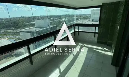 Patamares | 1 quarto | 55m² | varanda ampla | andar alto | total infraestrutura de lazer
