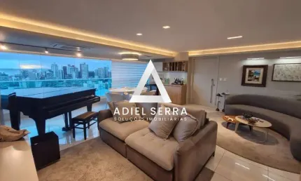 Morro do ipiranga | 2 suítes + closet | 128m² | alto luxo + vista mar