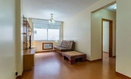 Apartamento 2 dormitórios com suíte, dependência completa, garagem, no bairro petrópolis.