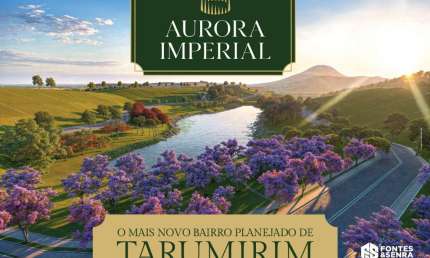 Excelentes lotes a venda no empreendimento Aurora Imperial, um bairro planejado com infraestrutura completa
