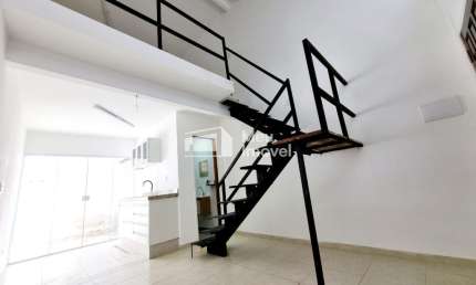 Aluguel Kitinete estilo Loft com 35m² Bairro Villa Branca - Jacareí
