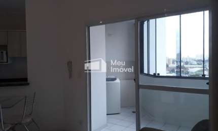 Aluguel Apartamento Mobiliado 1 Dormitório - 50m² - Condomínio Blue Tower - Vila Ema, São José dos Campos