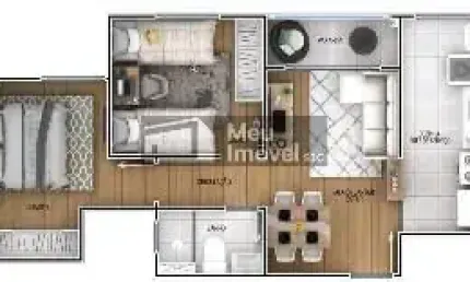 Aluguel Apartamento 2 Dormitórios – Jardim Sul – São José dos Campos – Conforto e praticidade em uma localização estratégica.