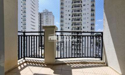 Aluga Apartamento 3 Dormitórios sendo 1 Suíte - 90m² - Edifício Mediterrâneo - Jardim Esplanada II, São José dos Campos