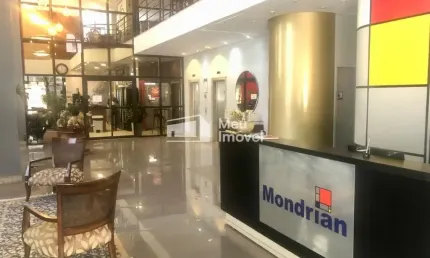 Flat com Estrutura de Hotel no Mondrian Suite – 1 Dormitório no Jardim Aquarius