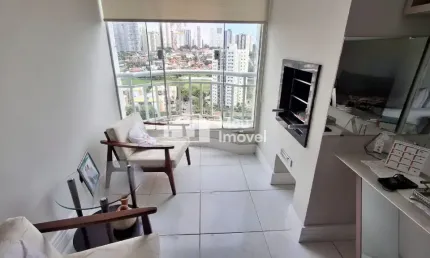 Apartamento com Sacada Gourmet e 3 Dormitórios – 76m² – Condomínio Piazza Strauss – Vila Ema