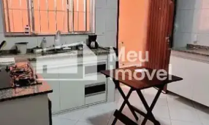 Luc aluga sobrado mobiliado - quartos grandes 4 quartos 125m² de construção  - santa inês