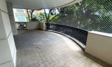 Apartamento com 5 dormitórios para alugar, 468 m² por R$ 80.000,00/mês - Moema - São Paulo/SP