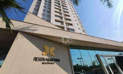 Apartamento com 2 dormitórios para alugar, 75 m² por R$ 3.700/mês - Reserva de Santana - Londrina/PR