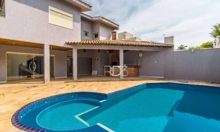 Sobrado com 4 dormitórios para alugar, 480 m² por r$ 7.900,00/mês - gleba palhano - londrina/pr