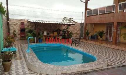 Casa mobiliada na Praia de Jacumã c/2 suítes,Piscina, Varanda com vista Mar