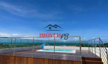 Apartamento na Praia de jacumã prox ao centro 2 quarto 1 suíte, Vista Mar