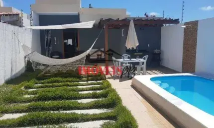 Casa na Praia de Carapibus com 3 quartos sendo 1 suíte e Piscina