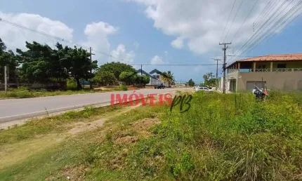 terreno 15x30 beira de pista de esquina com vista mar em jacumã